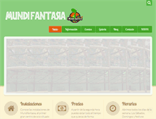 Tablet Screenshot of mundifantasia.com